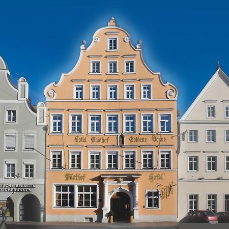 Hotel Goldene Sonne Landshut Buitenkant foto